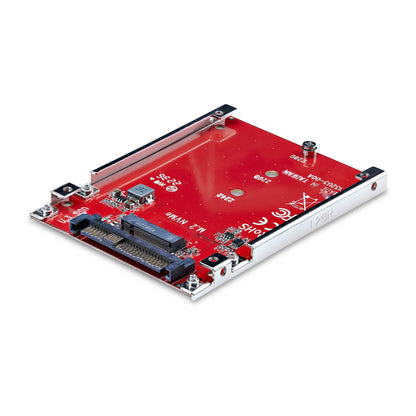 StarTech.com M.2 to U.3 Adapter for M.2 NVMe SSDs, PCIe M.2 Drive to 2.5inch U.3 Hub
