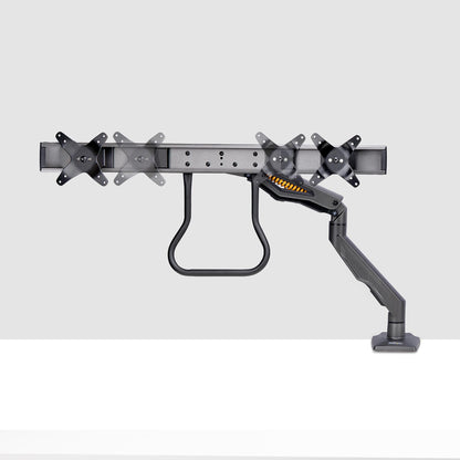 StarTech.com Desk Mount Dual Monitor Arm with Crossbar, Up To 27" Displays, VESA