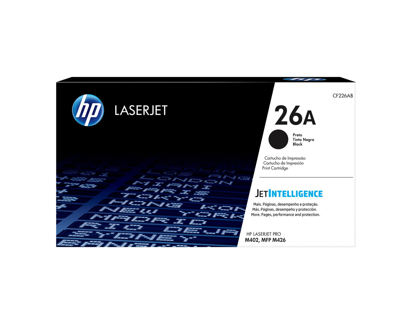 HP CF226A/26A Toner Cartridge (3.1K pages)