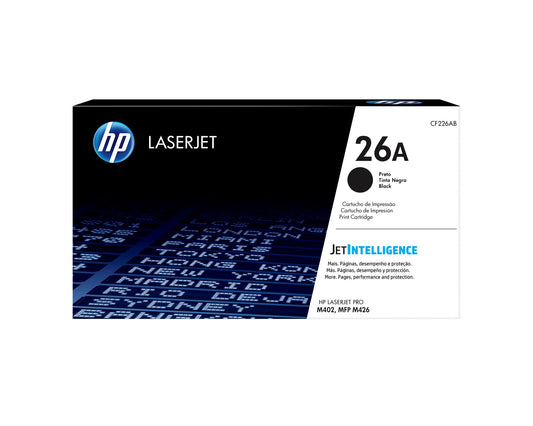 HP CF226A/26A Toner Cartridge (3.1K pages)