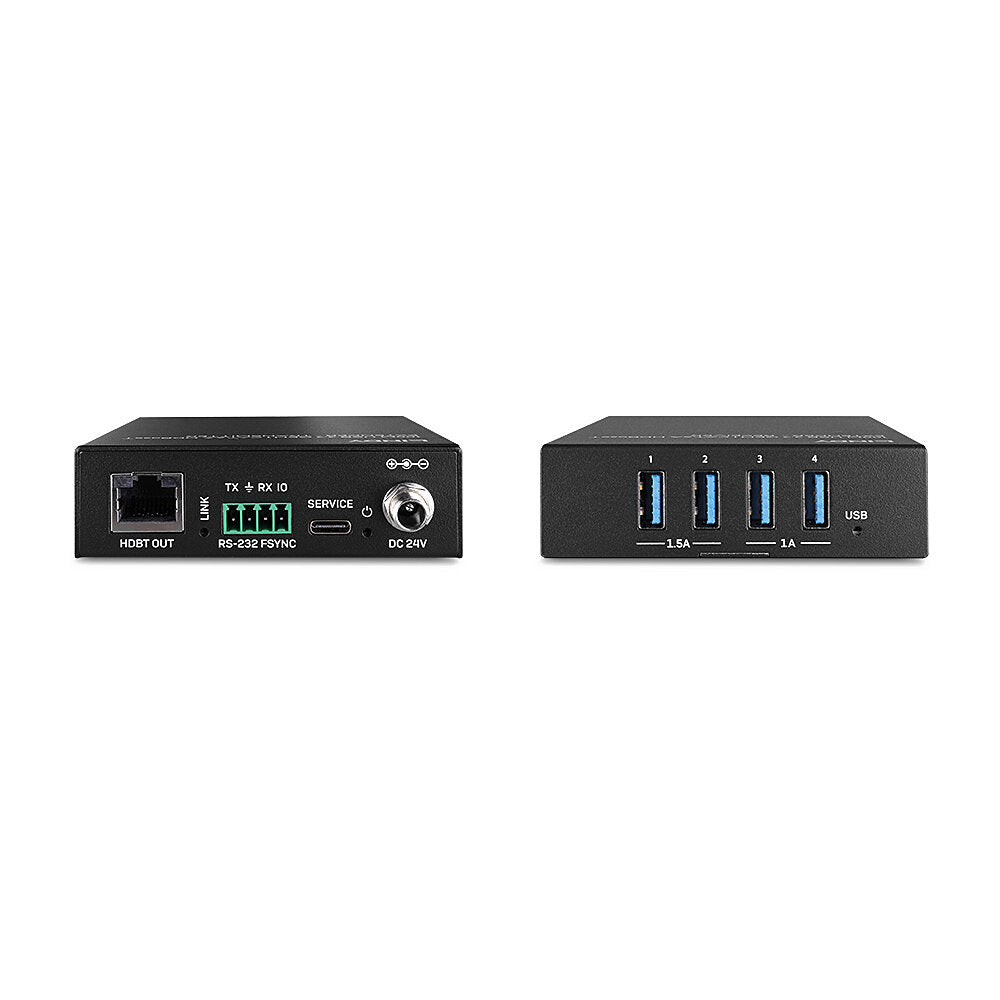Lindy 100m USB 3.2 Gen 1 Cat.6A HDBaseT Extender KVM Switch