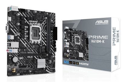 ASUS Prime H610M-K Intel H610 LGA 1700 micro ATX Motherboard