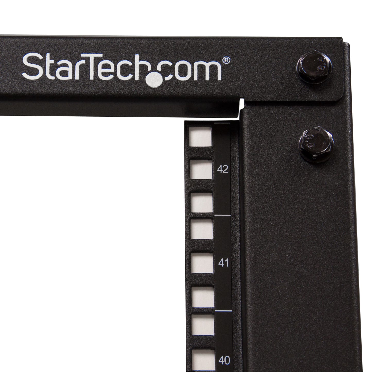 StarTech.com 42U 4-Post Server Rack, 19in Open Frame Rack with 40in (101cm) Mounting