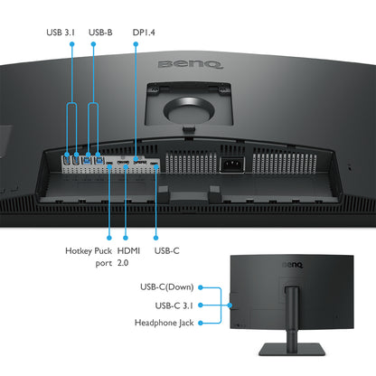 BenQ PD2705U 27" 4K UHD IPS Monitor