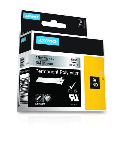 DYMO IND Permanent Polyester Labels