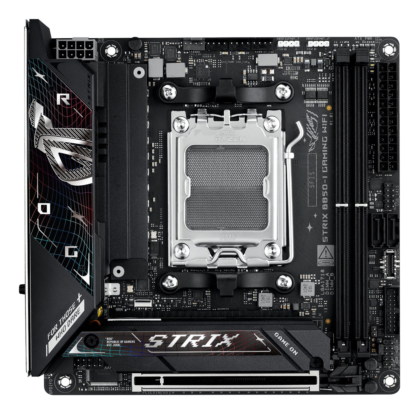 ASUS ROG STRIX B850-I GAMING WIFI AMD B850 Socket AM5 mini ITX Motherboard