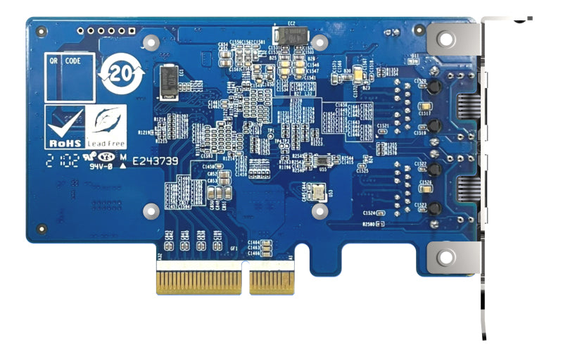 QNAP QXG-10G2T-X710 network card Internal Ethernet 1000 Mbit/s Network Adapter