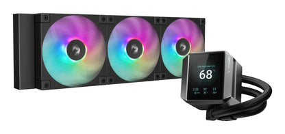 DeepCool MYSTIQUE 360 ARGB Processor All-in-one liquid cooler 12 cm Black 1 pc(s) Cooling