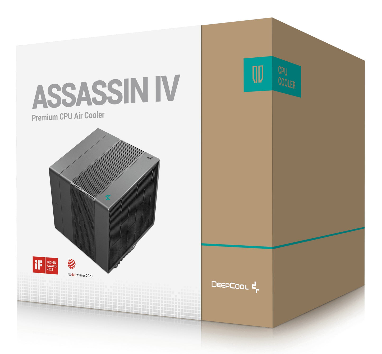 DeepCool ASSASSIN IV Processor Air cooler 14 cm Black 1 pc(s) Cooling