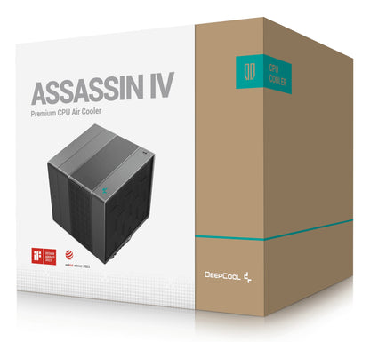DeepCool ASSASSIN IV Processor Air cooler 14 cm Black 1 pc(s) Cooling