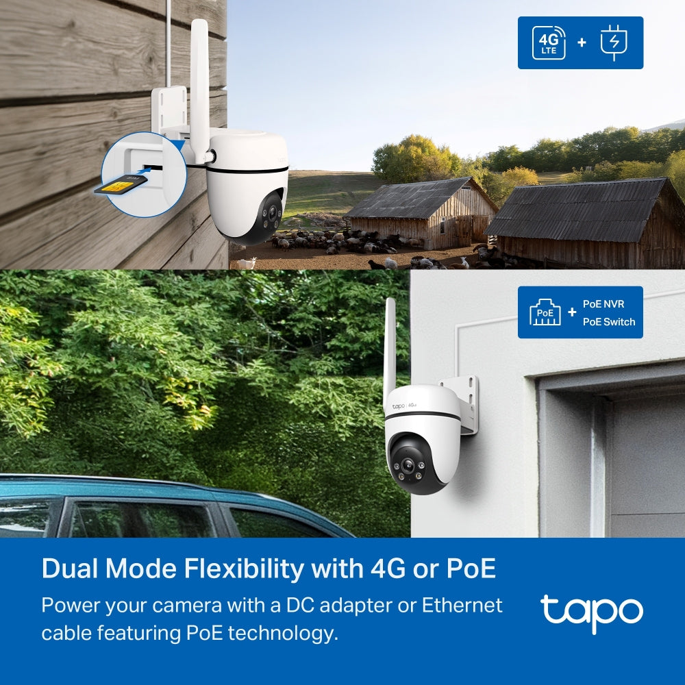 TP-LINK Outdoor Pan/Tilt 4G LTE Camera