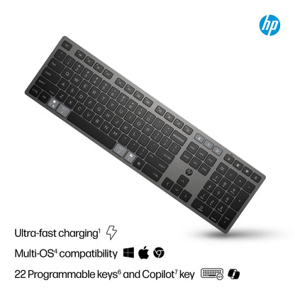 HP 720 Multi-Device Wireless Keyboard