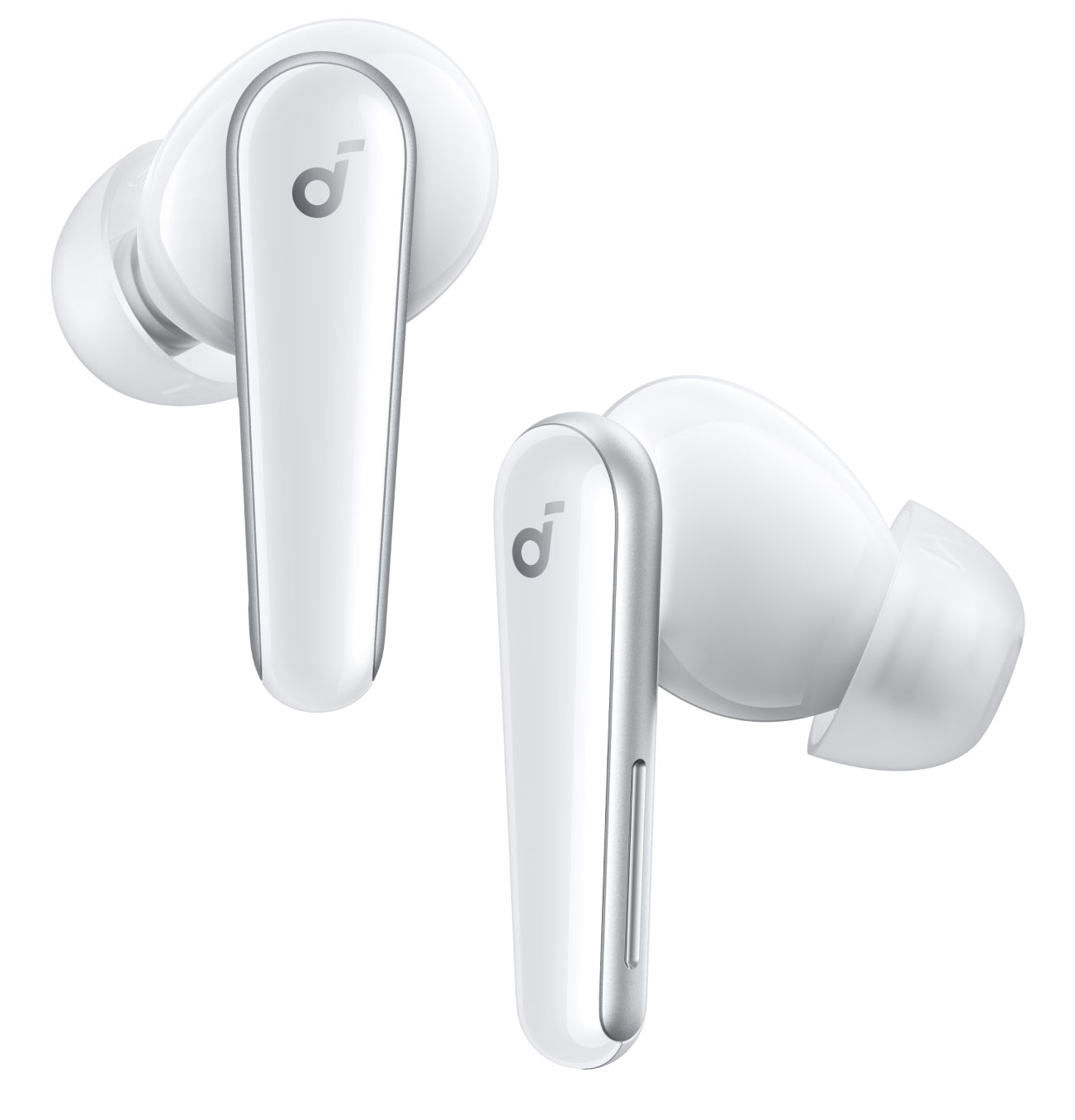 SoundCore Liberty 5 Wireless Noise Cancelling Earbuds, White Headset
