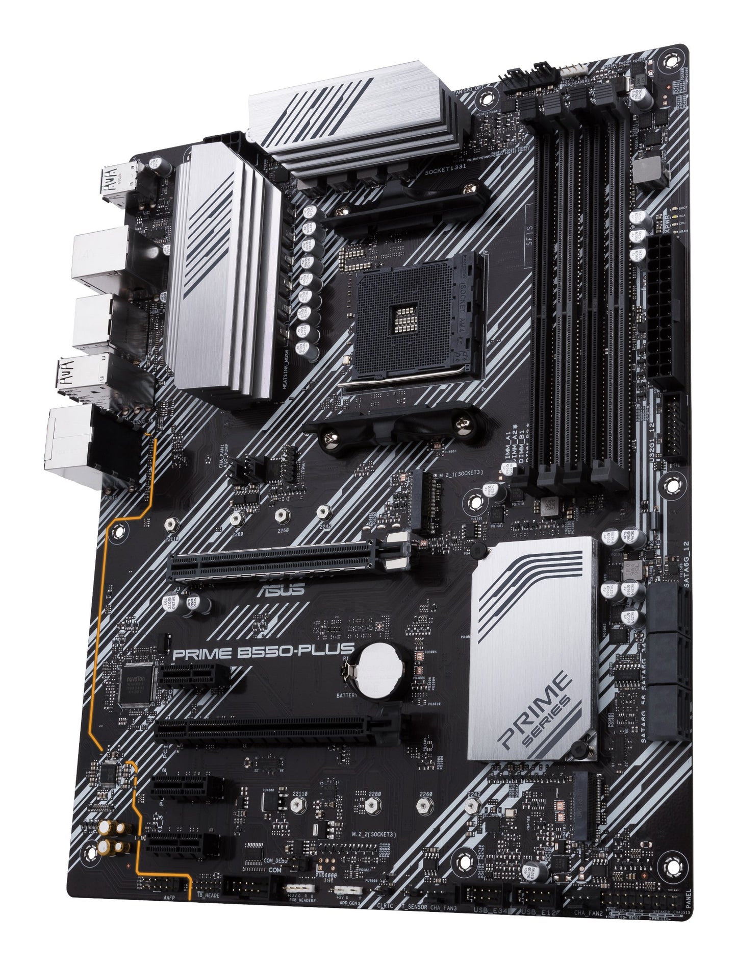 ASUS PRIME B550-PLUS AMD B550 Socket AM4 ATX Motherboard