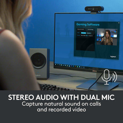 Logitech BRIO 4K STREAM EDITION Webcam