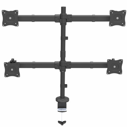 StarTech.com Desk Mount Quad Monitor Arm - Ergonomic VESA 4 Monitor Mount 2x2 up to