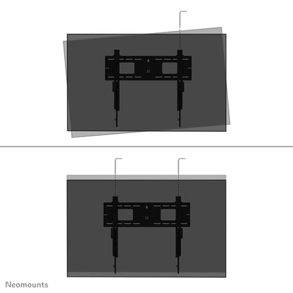 Neomounts WL30-750BL16 Heavy duty wall mount 42-86" - fixed - lockable - fast