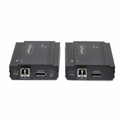 StarTech.com DisplayPort KVM Extender over Fiber Optic, 4K 60Hz, Console Extender KVM Switch