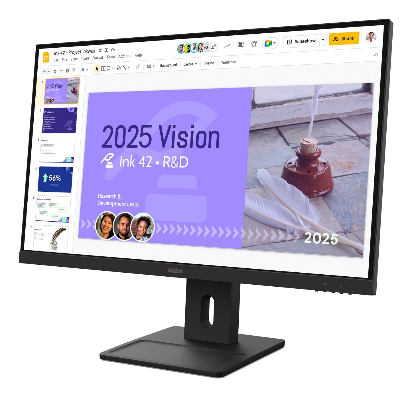 Lenovo ThinkVision E27Q-40 27" QHD IPS 100Hz Monitor