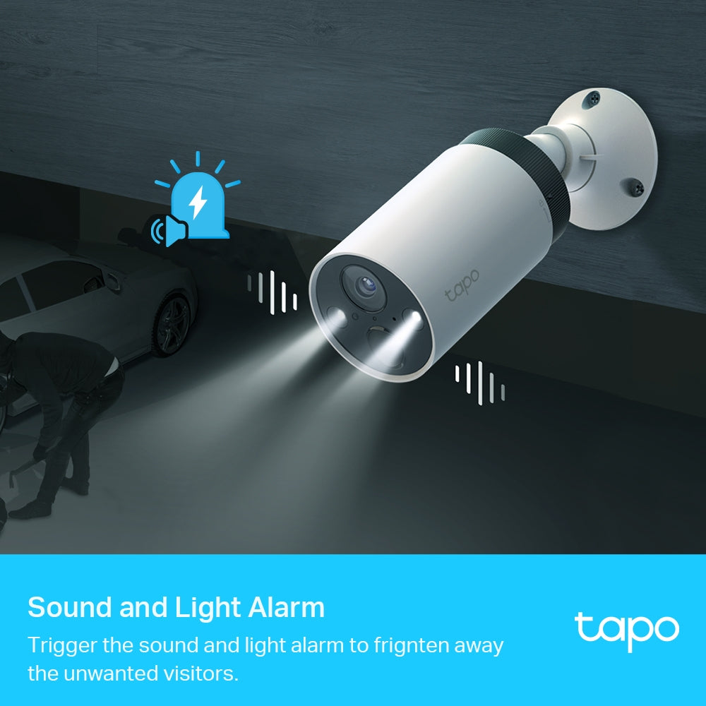 TP-LINK Tapo Smart Wire-Free Security Camera System, 1-Camera System