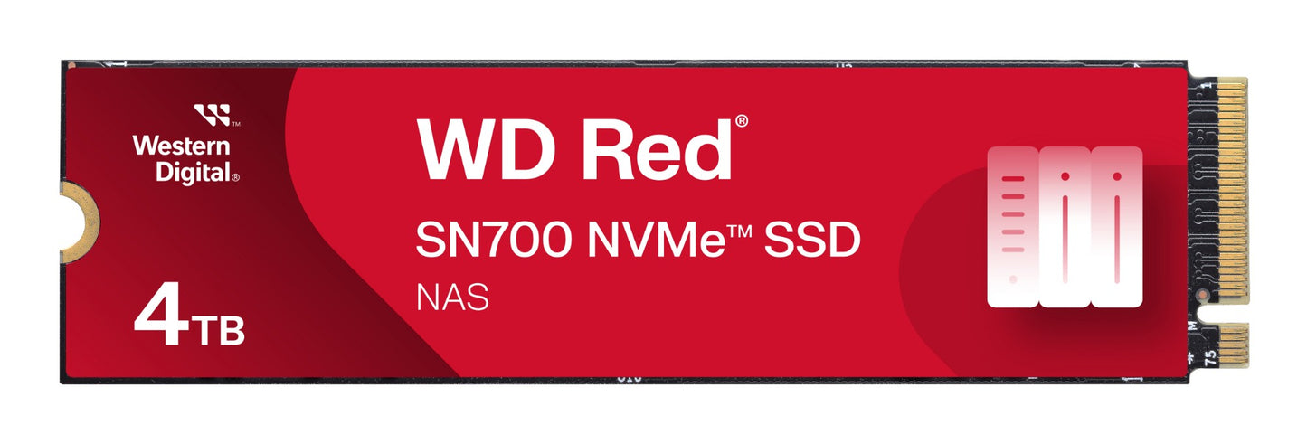 Western Digital Red 4TB M.2 NVMe PCIe Gen3 NAS SSD
