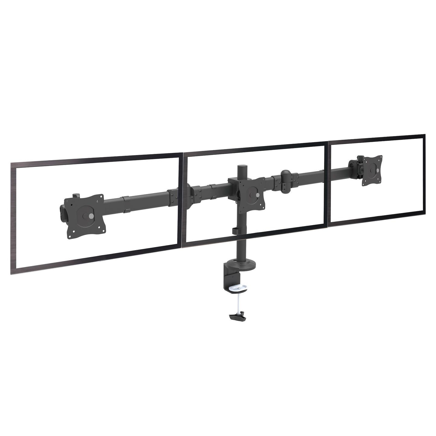 StarTech.com Desk Mount Triple Monitor Arm - Ergonomic VESA 3 Monitor Mount up to