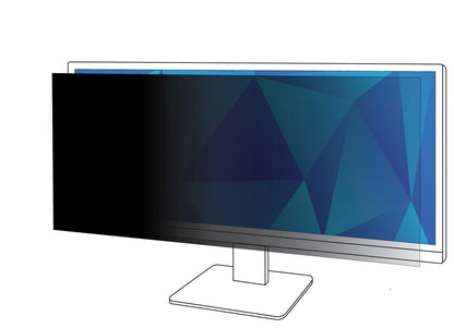 3M Privacy Filter for 34in Monitor, 21:9, PF340W2B Privacy Screen