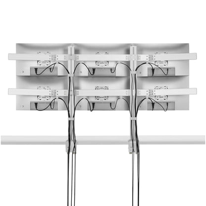 StarTech.com Six-Monitor Desk Mount with Crossbar, Up To 32-inch Computer Screens