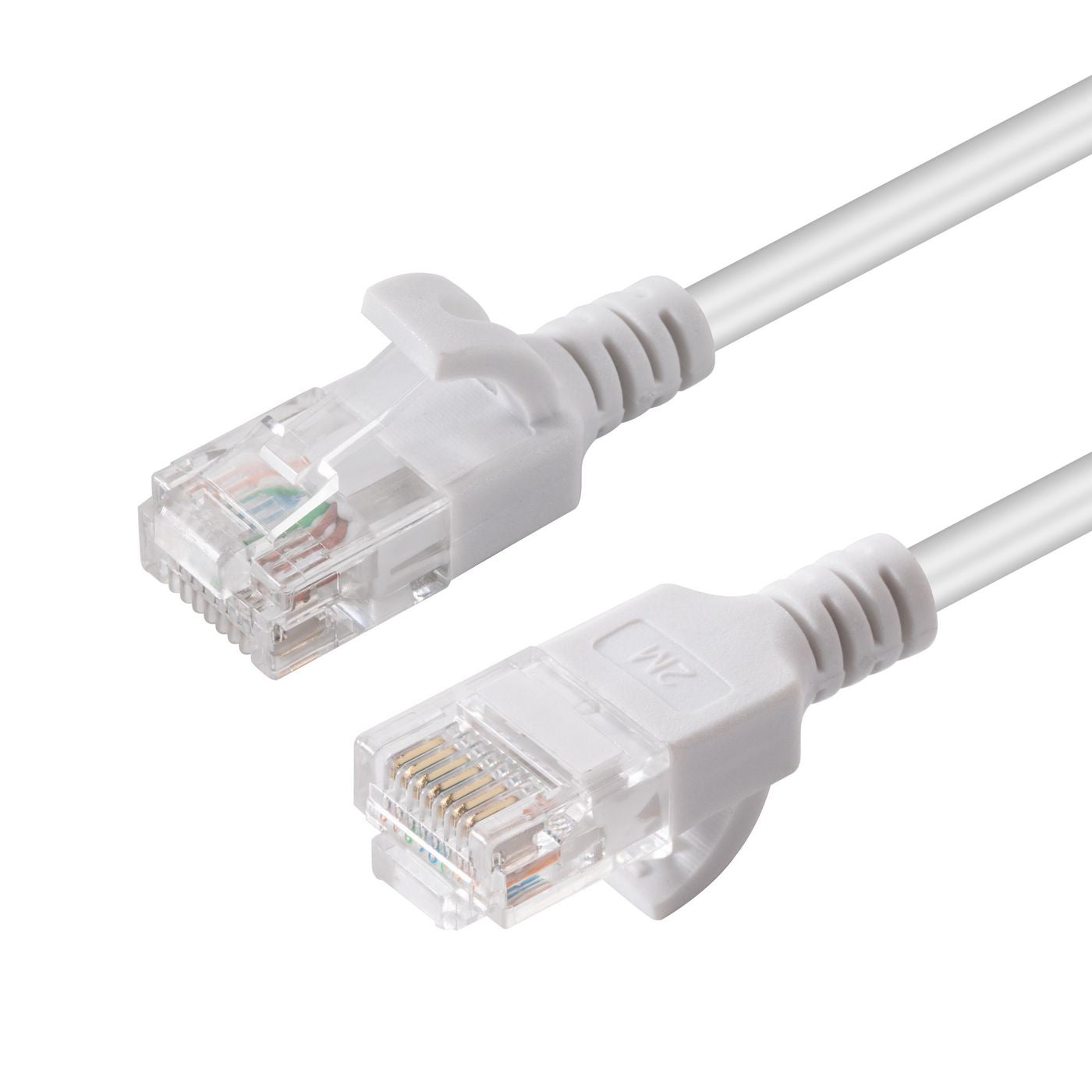 Microconnect V-UTP620W-SLIM networking cable White 20 m Cat6 U/UTP (UTP)