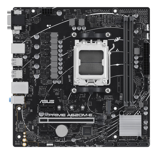 ASUS PRIME A620M-E-CSM AMD A620 Socket AM5 micro ATX Motherboard