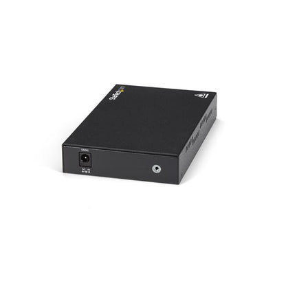 StarTech.com Gigabit Ethernet Copper-to-Fiber Media Converter - SM LC - 10 km Networking