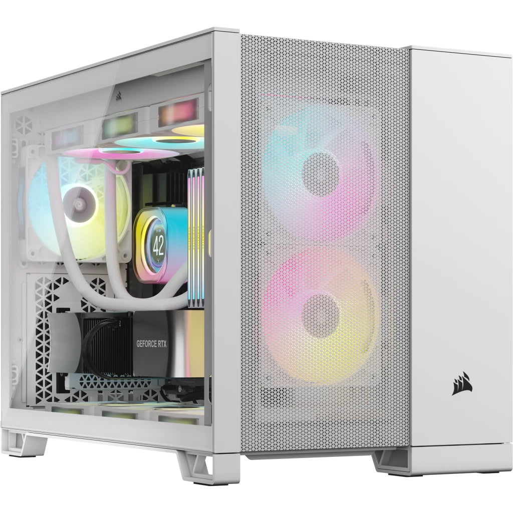Corsair 2500D AIRFLOW Midi Tower White PC Case