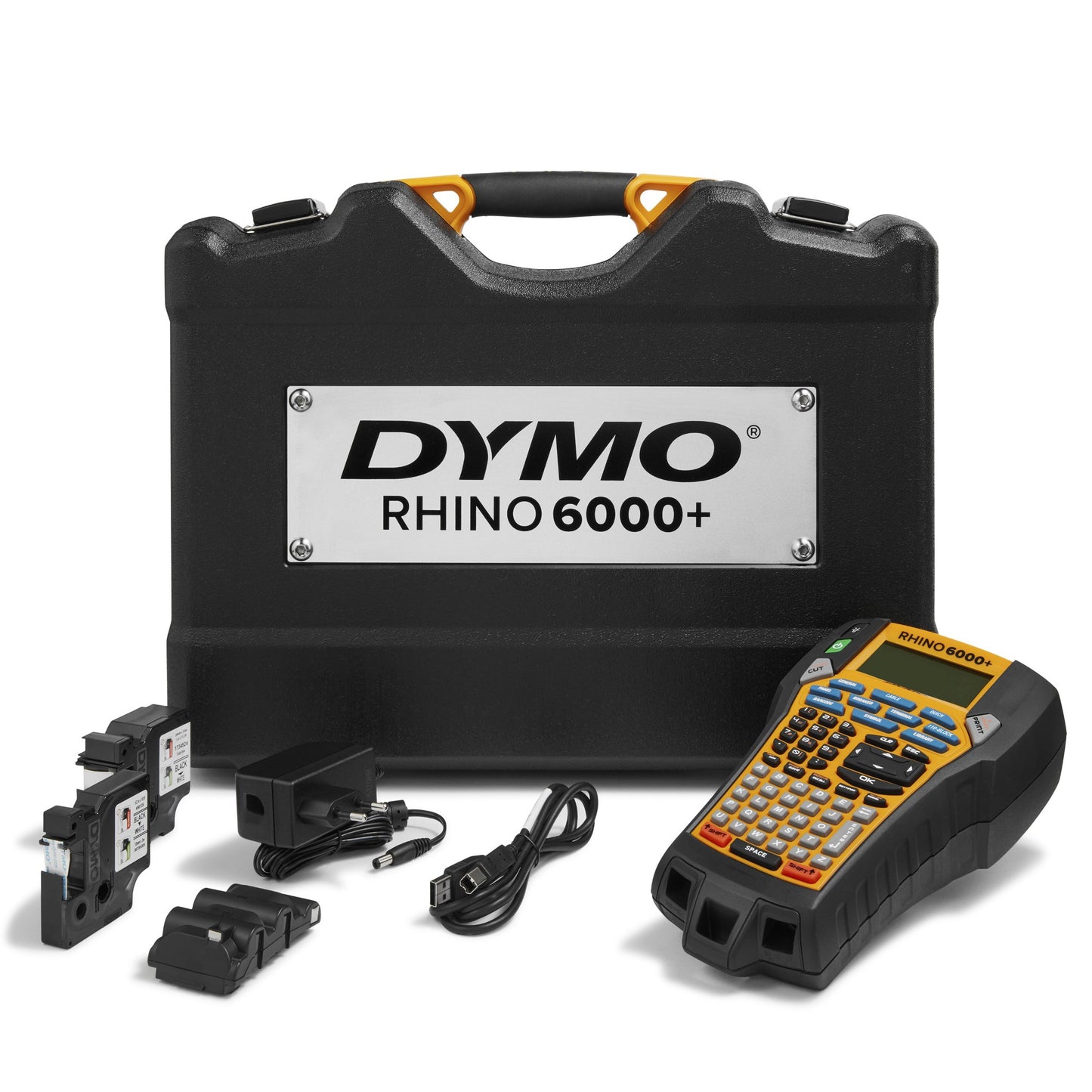 DYMO Rhino 6000+ Industrial Label Maker | Computer Connected Label Maker with Hard Label Printer