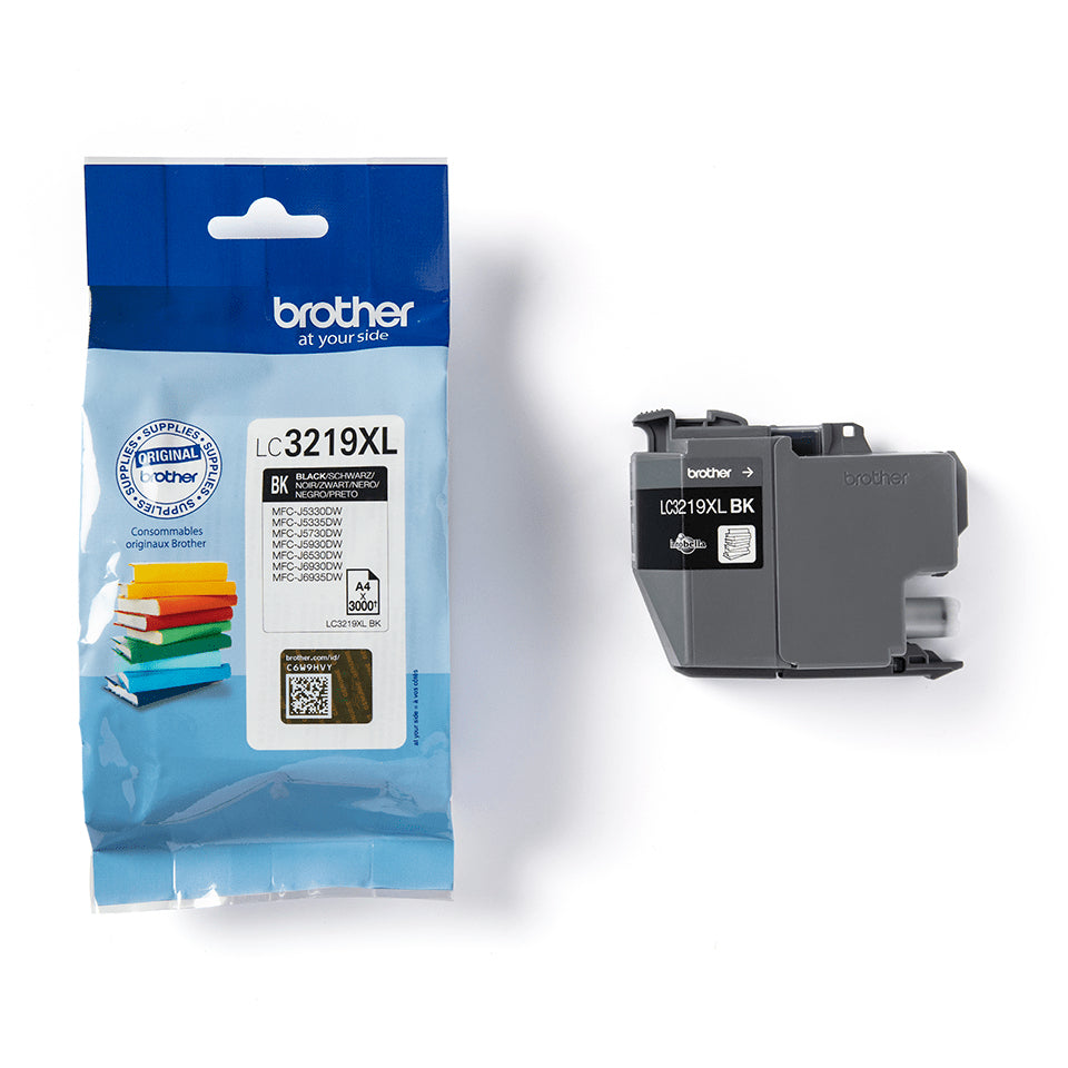 Brother LC-3219XLBK Black Ink Cartridge (3K pages, Brother MFC-J 5330)