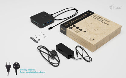 i-tec Power Delivery W USB-C Docking Station 100W (O100WUK)