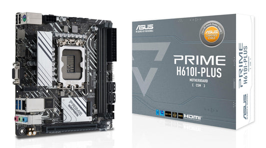 ASUS PRIME H610I-PLUS-CSM Intel H610 LGA 1700 mini ITX Motherboard