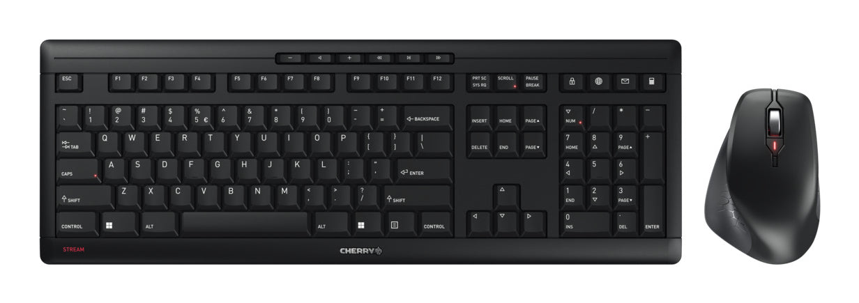 CHERRY STREAM COMFORT Wireless Keyboard & Mouse Combo