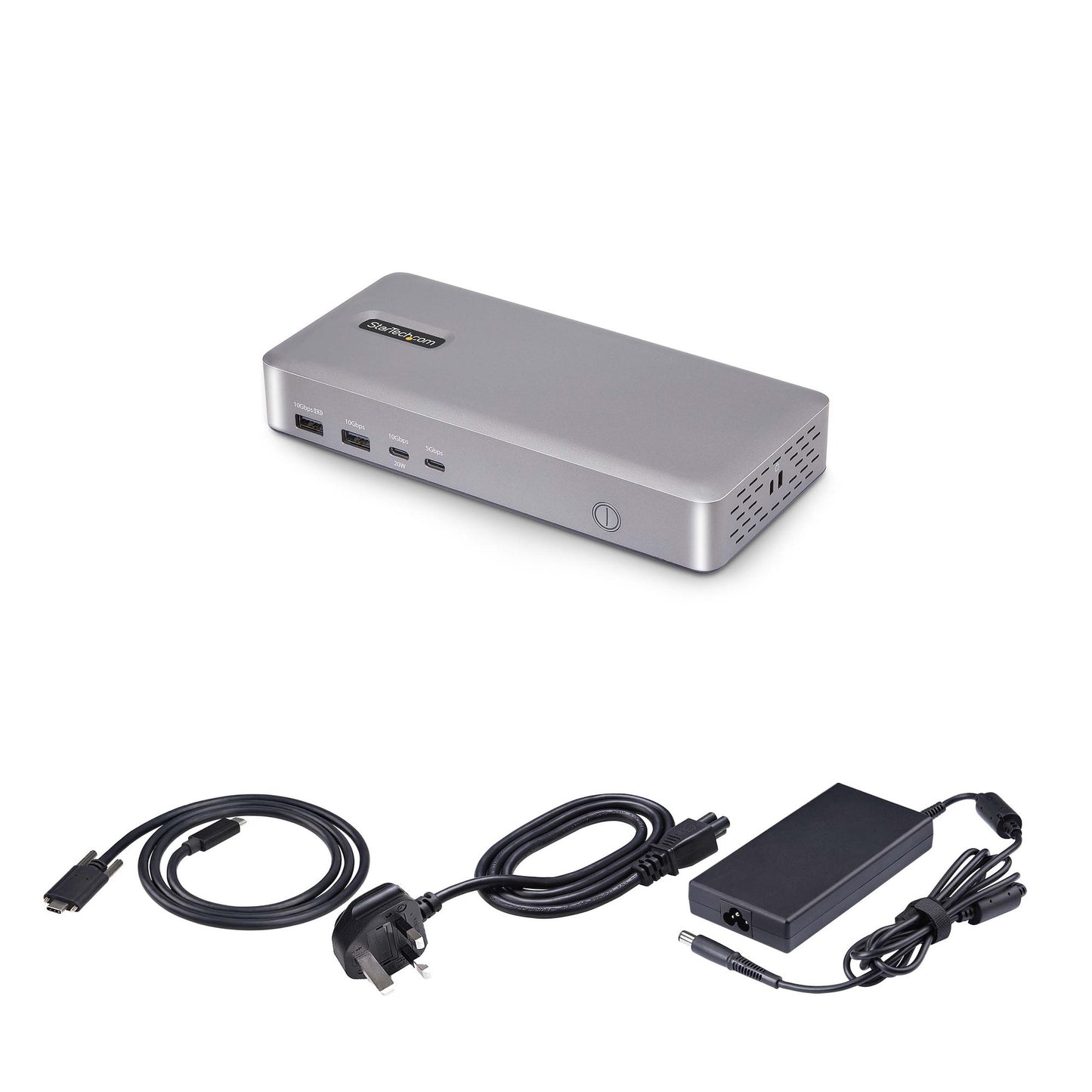 StarTech.com Dual-Monitor USB4 USB-C Docking Station 100W