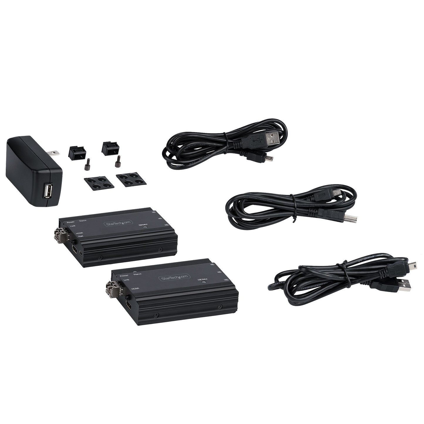 StarTech.com 4K HDMI KVM Extender over Fiber - HDMI Video & USB Remote KVM KVM Switch