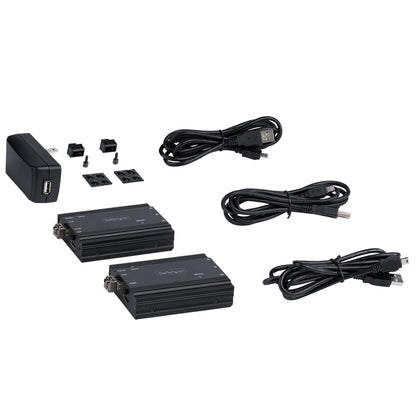 StarTech.com 4K HDMI KVM Extender over Fiber - HDMI Video & USB Remote KVM KVM Switch