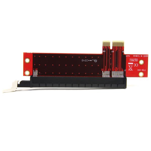 StarTech.com PCI Express X1 to X16 Low Profile Slot Extension Adapter - TAA Hub