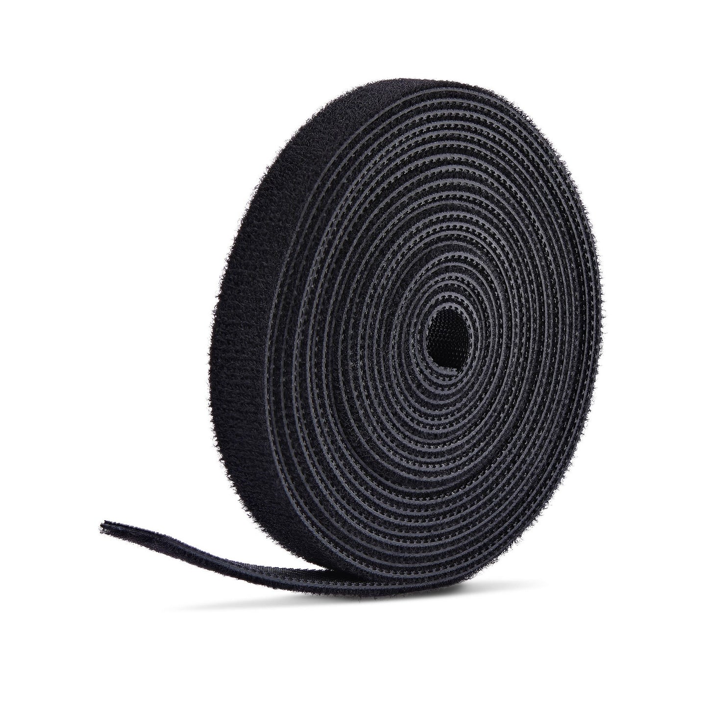 StarTech.com 75ft (22.8m) Hook and Loop Roll, 0.5in Wide, Black, Cut-to-Size Cable