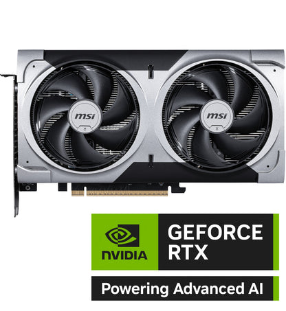 MSI VENTUS GeForce GeForce RTX 5060 TI 16GB GDDR7 OC Graphics Card