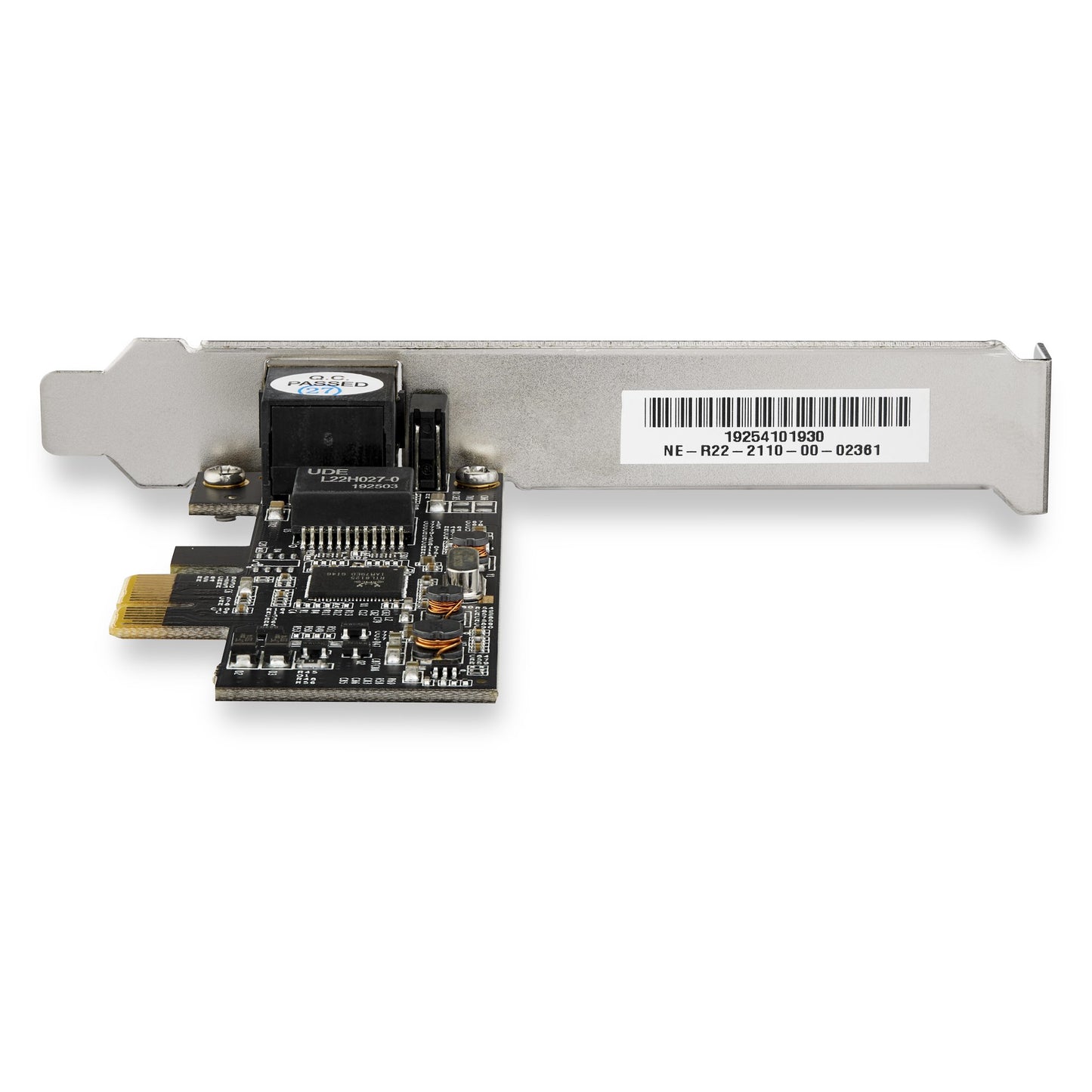 StarTech.com 2.5Gbps 2.5GBASE-T PCIe Network Card Network Adapter
