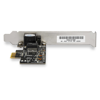 StarTech.com 2.5Gbps 2.5GBASE-T PCIe Network Card Network Adapter