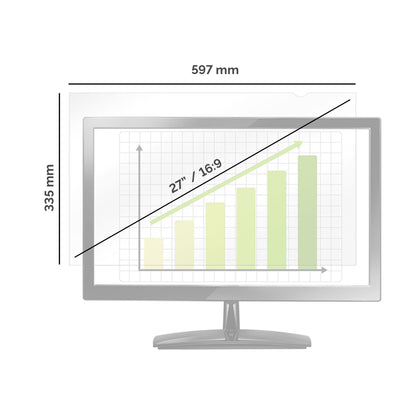 Fellowes PrivaScreen 68.6 cm (27") Monitor Frameless display privacy filter