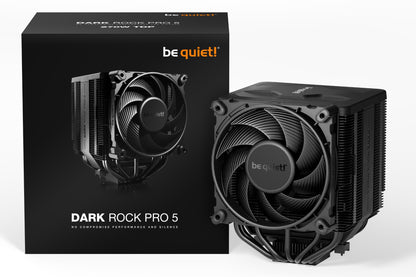 be quiet! Dark Rock Pro 5 Processor Air cooler 120/135 mm Black 1 pc(s) Cooling