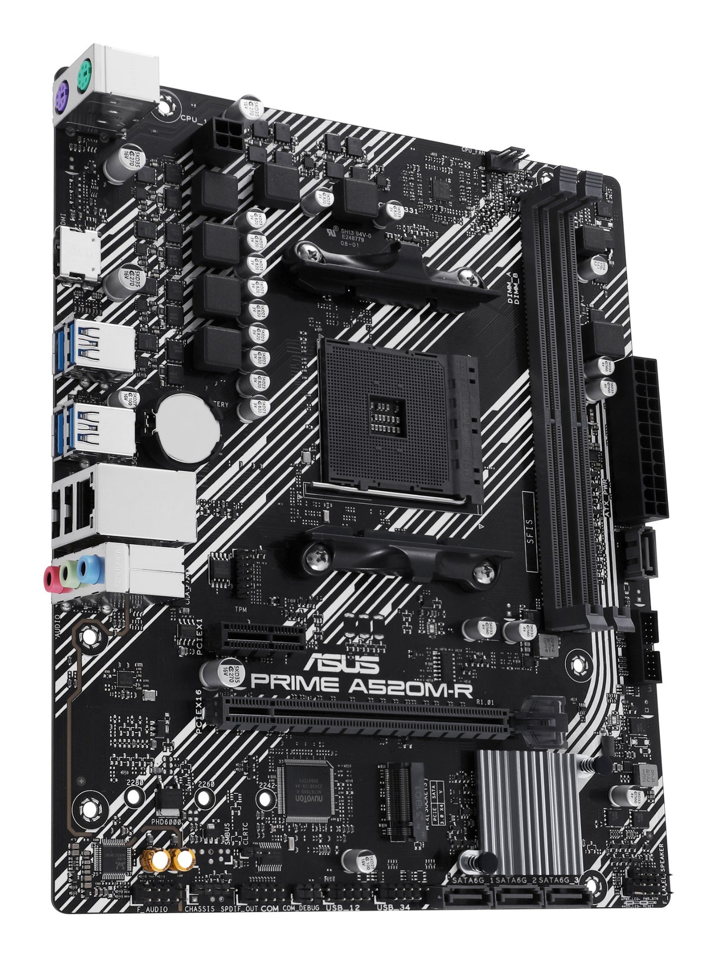 ASUS PRIME A520M-R AMD A520 Socket AM4 micro ATX Motherboard