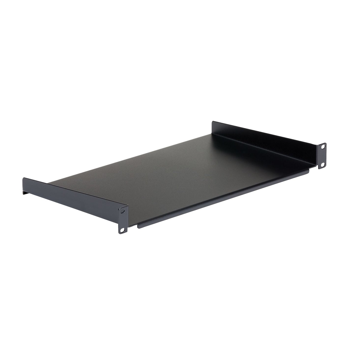StarTech.com 1U Fixed Server Rack Mount Shelf - 10in Deep Steel Universal Cantilever