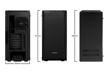 be quiet! Pure Base 600 Window Midi Tower Black PC Case